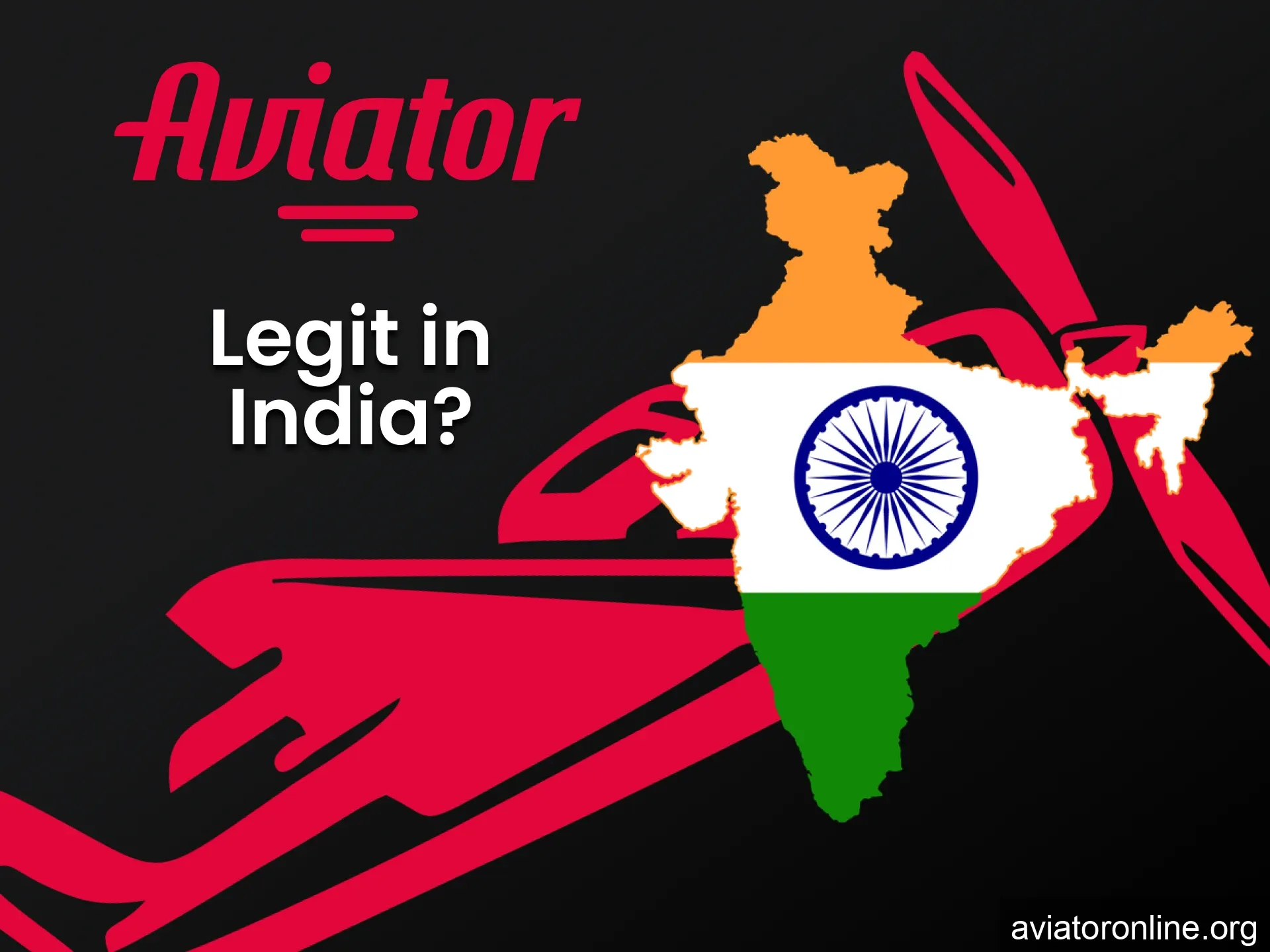 Aviator is legal for Indian players.