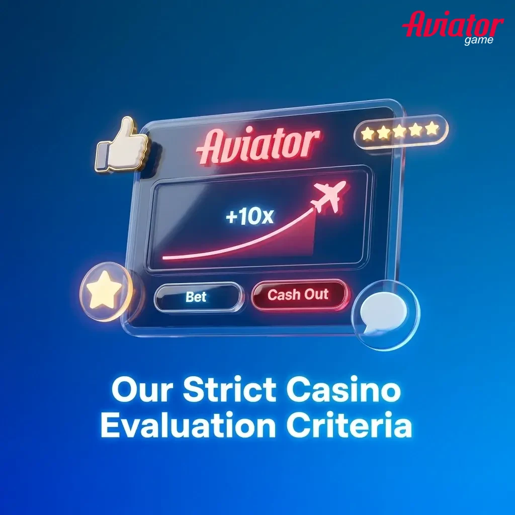 Our strict casino evaluation criteria ensuring player safety, valid licences, local payments, and fair terms.